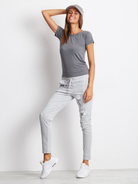 T-shirt PL-BZ-1529.00 ciemny szary XL T-shirt PL-BZ-1529.00 ciemny szary XL
