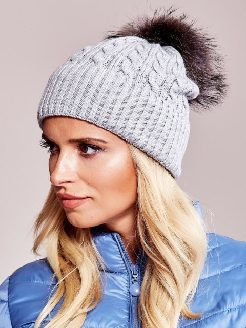 Czapka AT-CZ-173501.44 szary Czapka AT-CZ-173501.44 szary