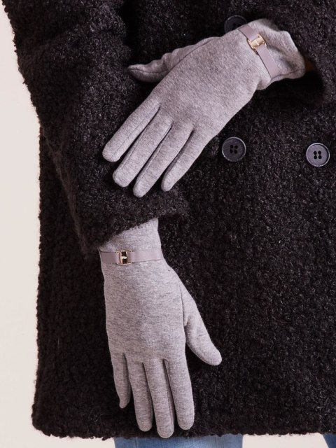 Rękawiczki AT-RK-6203.10 szary L/XL