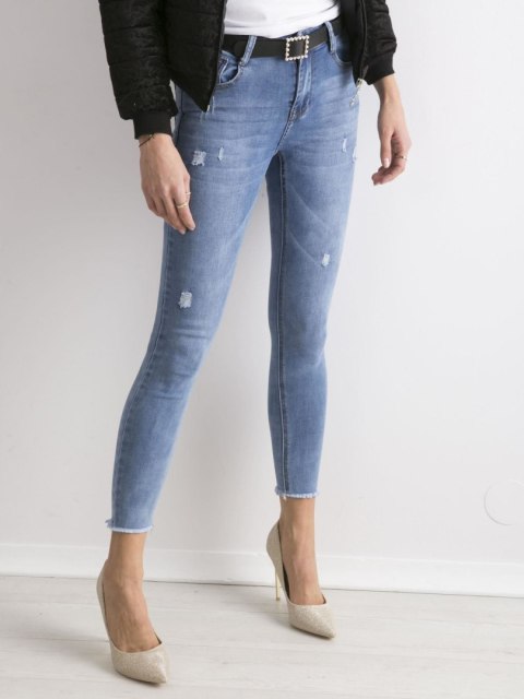 Spodnie jeans JMP-SP-D1241.66 niebieski 34