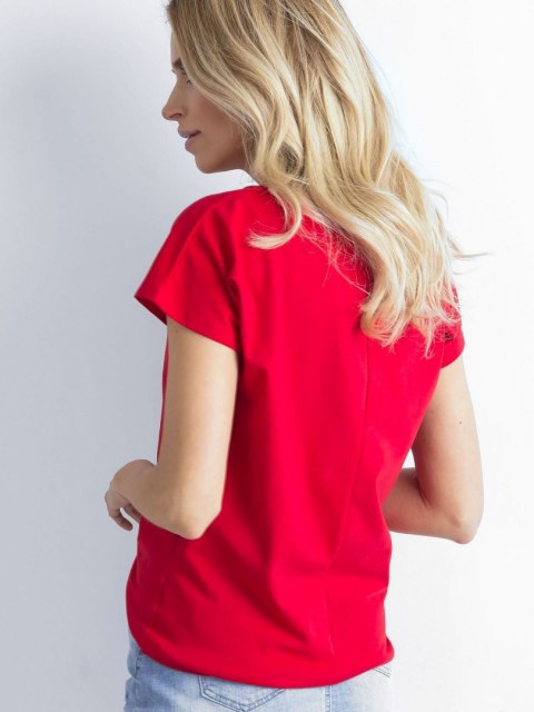T-shirt RV-BZ-4622.20 czerwony XL
