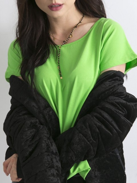 T-shirt RV-BZ-4622.99 jasny zielony S