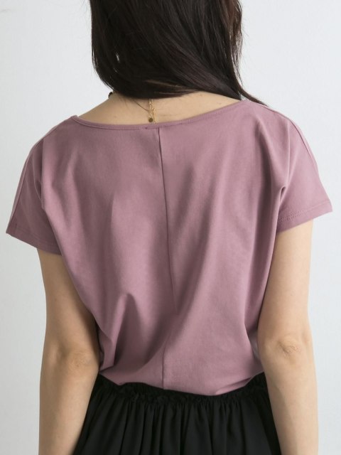 T-shirt RV-BZ-4622.20 ciemny różowy L