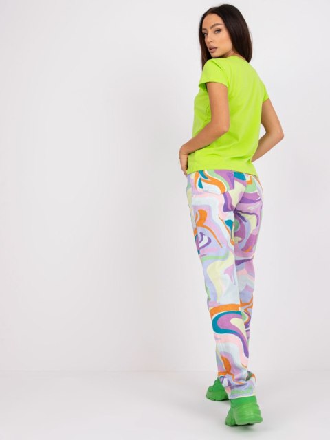 T-shirt RV-TS-4623.84 fluo zielony XL