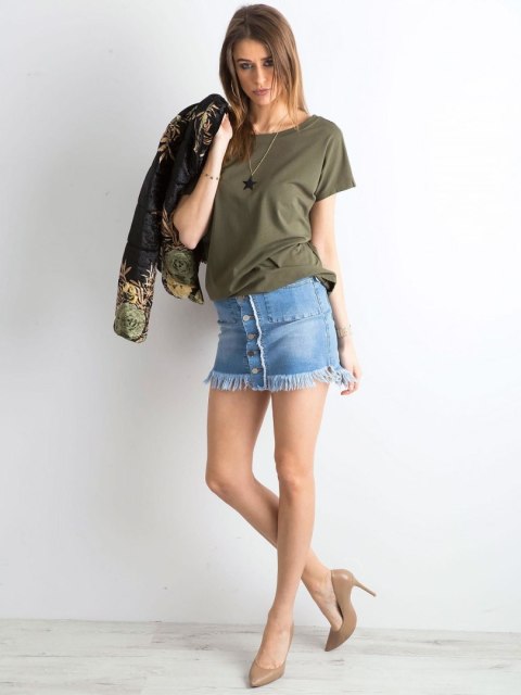 T-shirt RV-TS-4662.28P khaki XS T-shirt RV-TS-4662.28P khaki XS