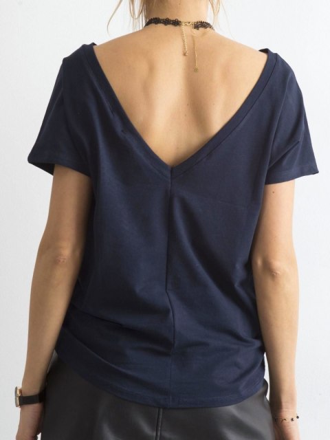 T-shirt RV-TS-4662.37P granatowy M T-shirt RV-TS-4662.37P granatowy M