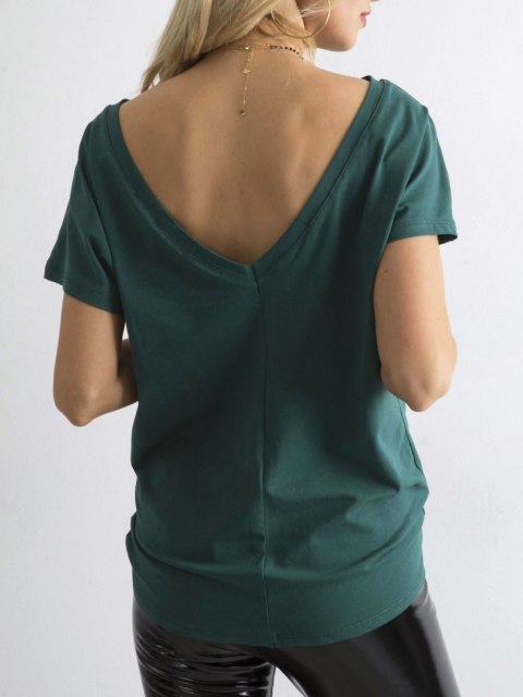 T-shirt RV-TS-4662.38P ciemny zielony M T-shirt RV-TS-4662.38P ciemny zielony M