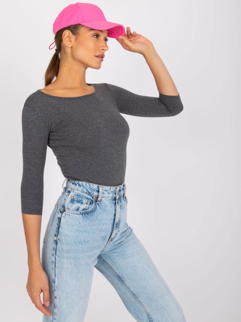 Bluzka RV-BZ-4690.67 ciemny szary M