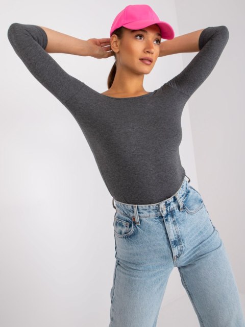 Bluzka RV-BZ-4690.67 ciemny szary XS