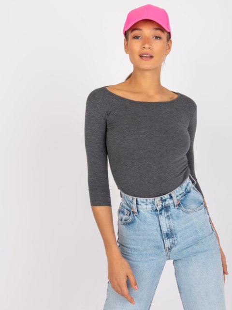 Bluzka RV-BZ-4690.67 ciemny szary S