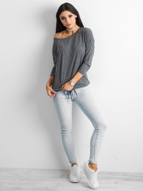 Bluzka RV-BZ-4691.36P ciemny szary L