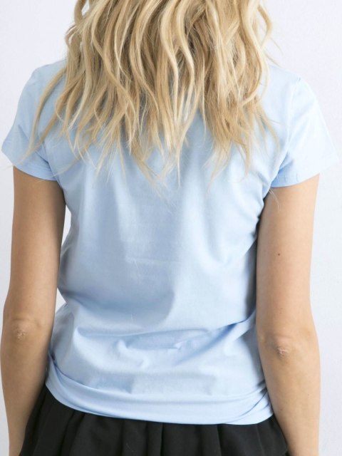 T-shirt RV-TS-4623.96 jasny niebieski M