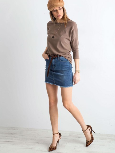 Bluzka RV-BZ-4661.51P brązowy S