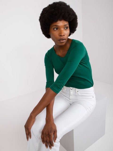 Bluzka RV-BZ-4690.68 ciemny zielony L