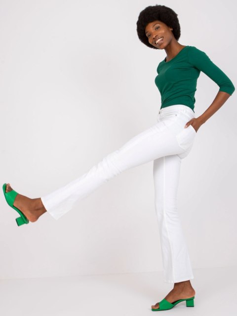 Bluzka RV-BZ-4690.68 ciemny zielony XL