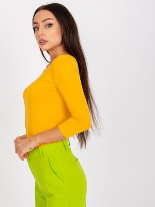 Bluzka RV-BZ-4690.68 ciemny żółty M