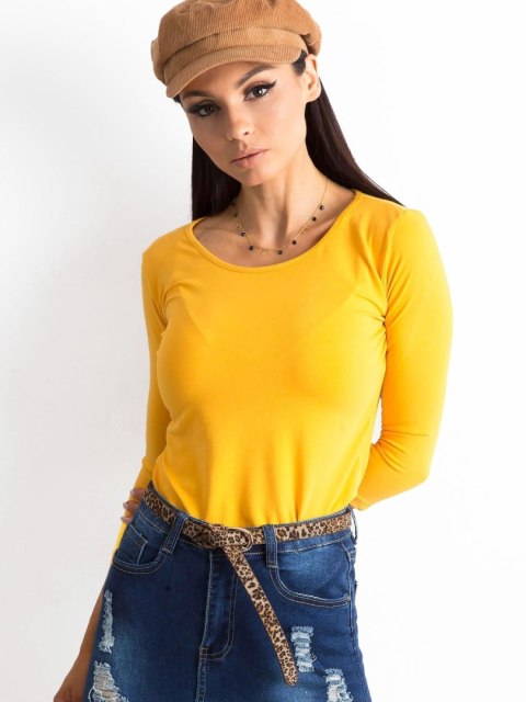 Bluzka RV-BZ-4690.68 ciemny żółty M