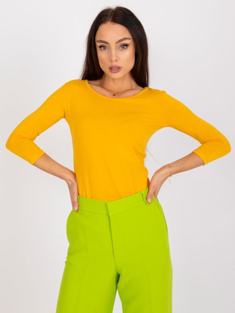 Bluzka RV-BZ-4690.68 ciemny żółty M