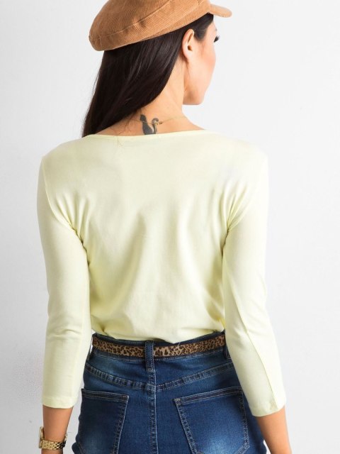 Bluzka RV-BZ-4690.70 jasny żółty XS