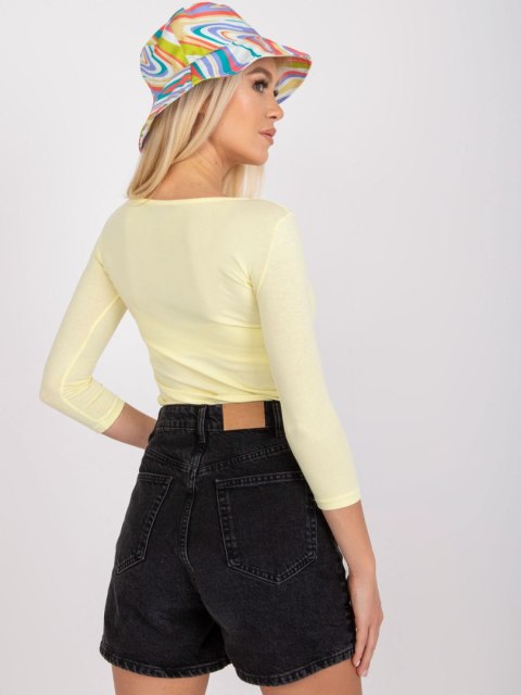 Bluzka RV-BZ-4690.70 jasny żółty XS