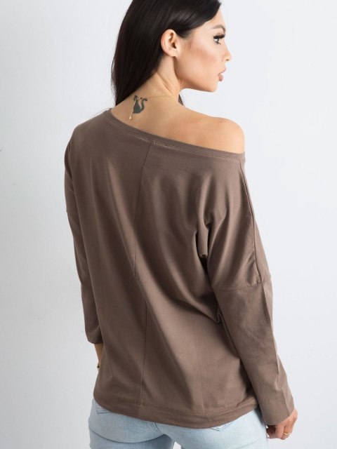 Bluzka RV-BZ-4691.35P brązowy XS