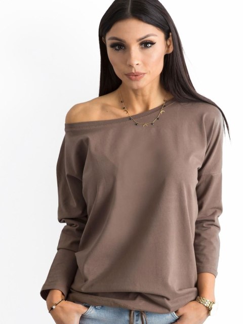 Bluzka RV-BZ-4691.35P brązowy XS