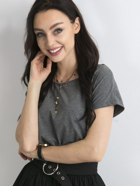 T-shirt RV-BZ-4622.43 ciemny szary XL