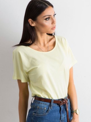 T-shirt RV-TS-4693.12 jasny żółty XS