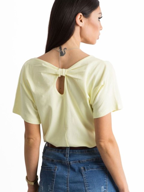T-shirt RV-TS-4693.12 jasny żółty XS T-shirt RV-TS-4693.12 jasny żółty XS