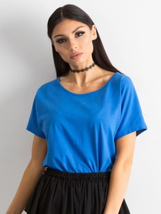 T-shirt RV-TS-4693.96 ciemny niebieski S