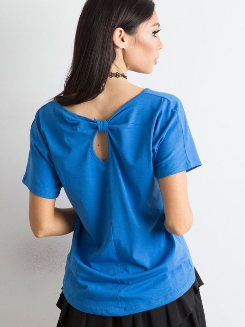 T-shirt RV-TS-4693.96 ciemny niebieski S T-shirt RV-TS-4693.96 ciemny niebieski S