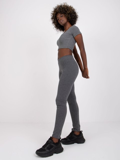 Leginsy RV-LG-2850.22P ciemny szary XS