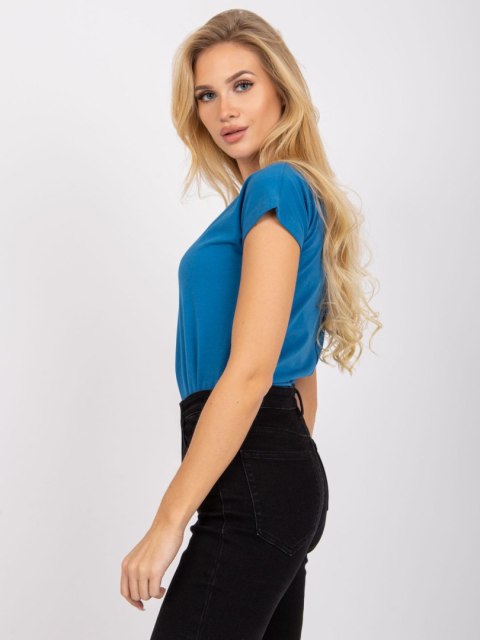 T-shirt RV-BZ-4622.89 ciemny niebieski M