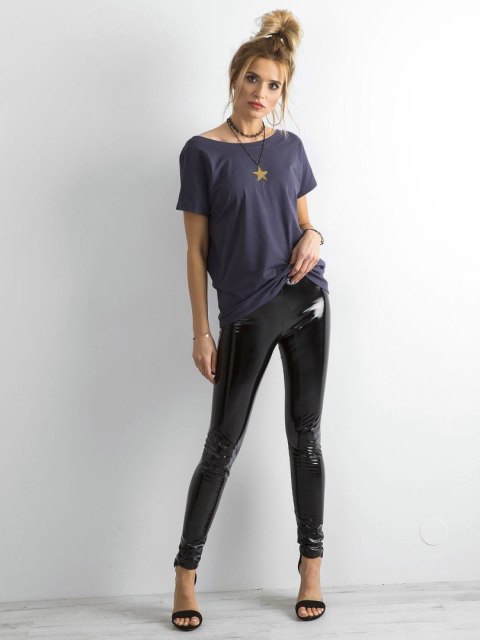 T-shirt RV-TS-4662.36P grafitowy S