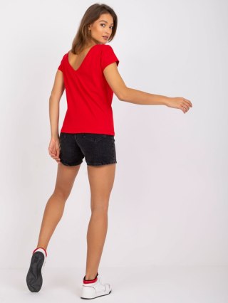 T-shirt RV-TS-4662.38P czerwony M