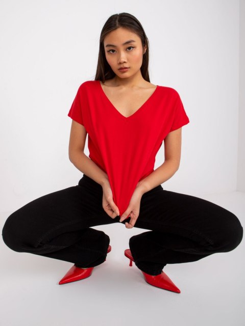 T-shirt RV-TS-4832.14P czerwony L