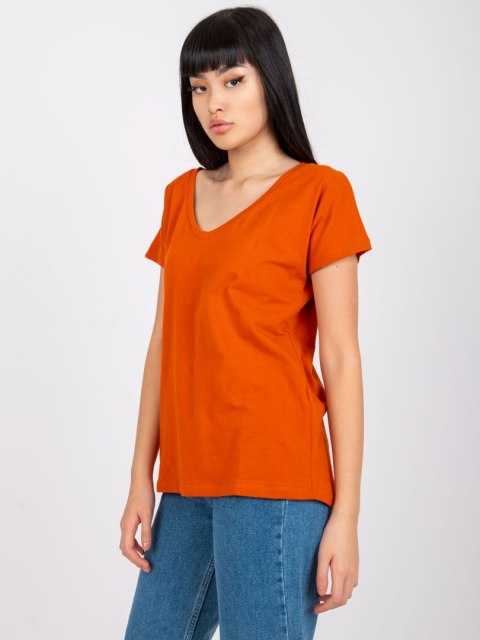 T-shirt RV-TS-4832.38P ciemny pomarańczowy S