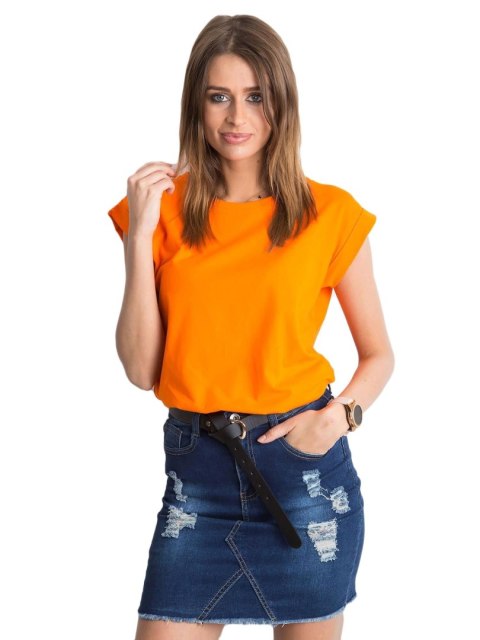 T-shirt RV-TS-4833.94P pomarańczowy S