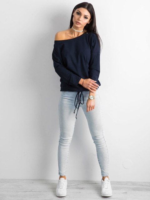 Bluzka RV-BZ-4691.37P granatowy S