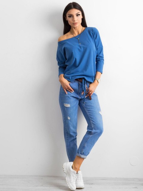 Bluzka RV-BZ-4691.45P ciemny niebieski XL
