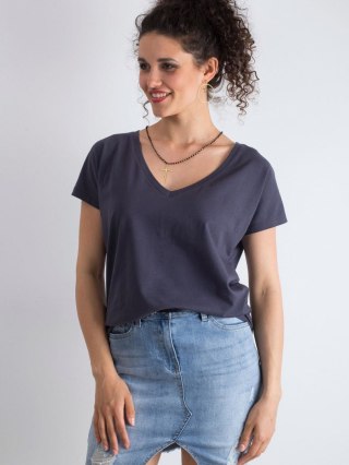 T-shirt RV-TS-4832.18P grafitowy S