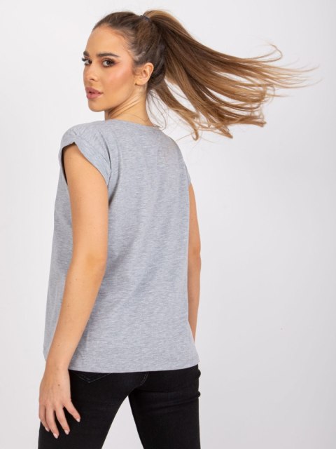 T-shirt RV-TS-4833.44P szary M