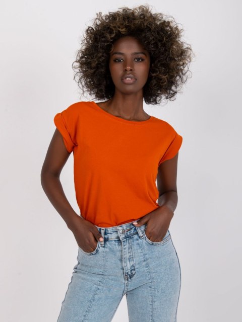 T-shirt RV-TS-4833.93P ciemny pomarańczowy L