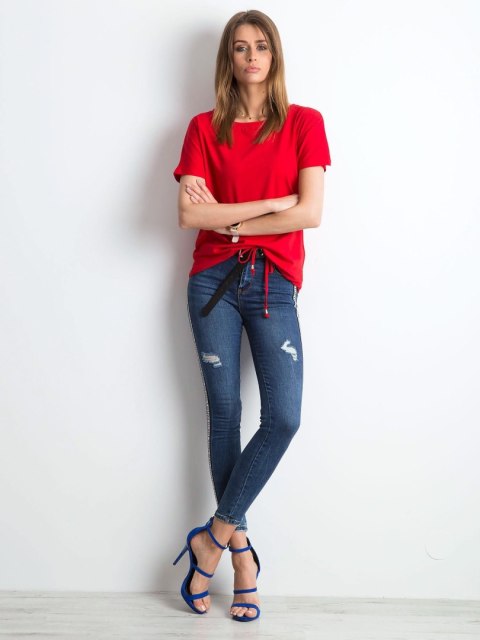 T-shirt RV-TS-4834.91P czerwony XS