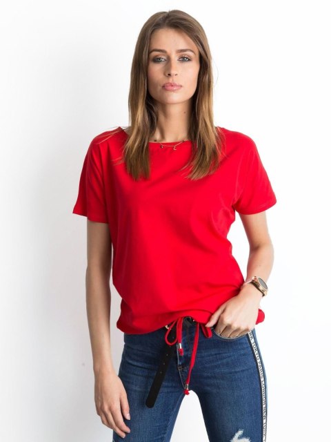 T-shirt RV-TS-4834.91P czerwony XS