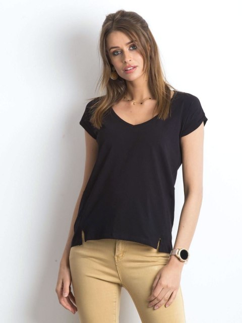 T-shirt RV-TS-4839.01P czarny XS