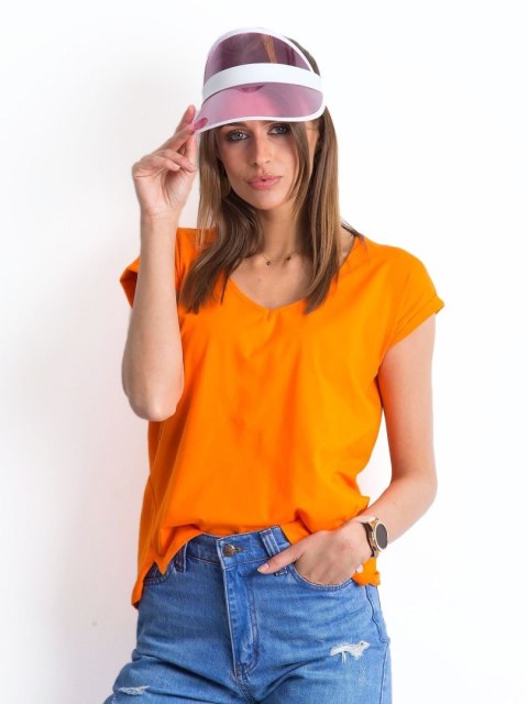 T-shirt RV-TS-4839.56P pomarańczowy XS
