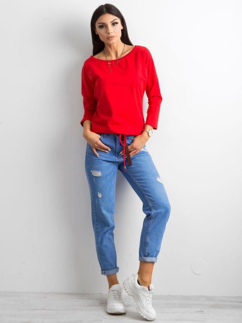 Bluzka RV-BZ-4691.39P czerwony XL