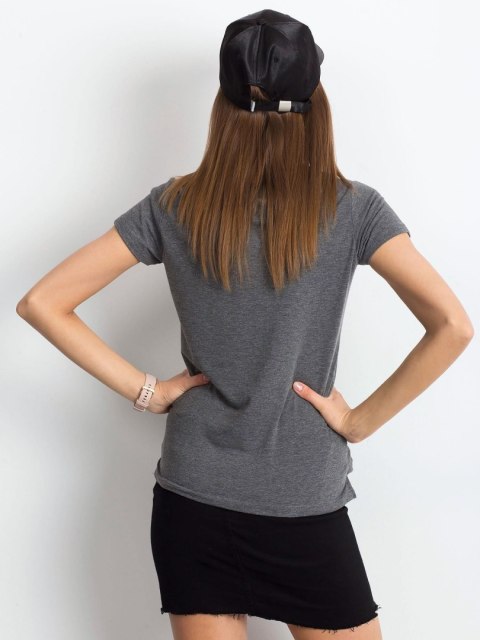 T-shirt RV-TS-4837.31P ciemny szary XS