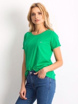 T-shirt RV-TS-4838.16P zielony S